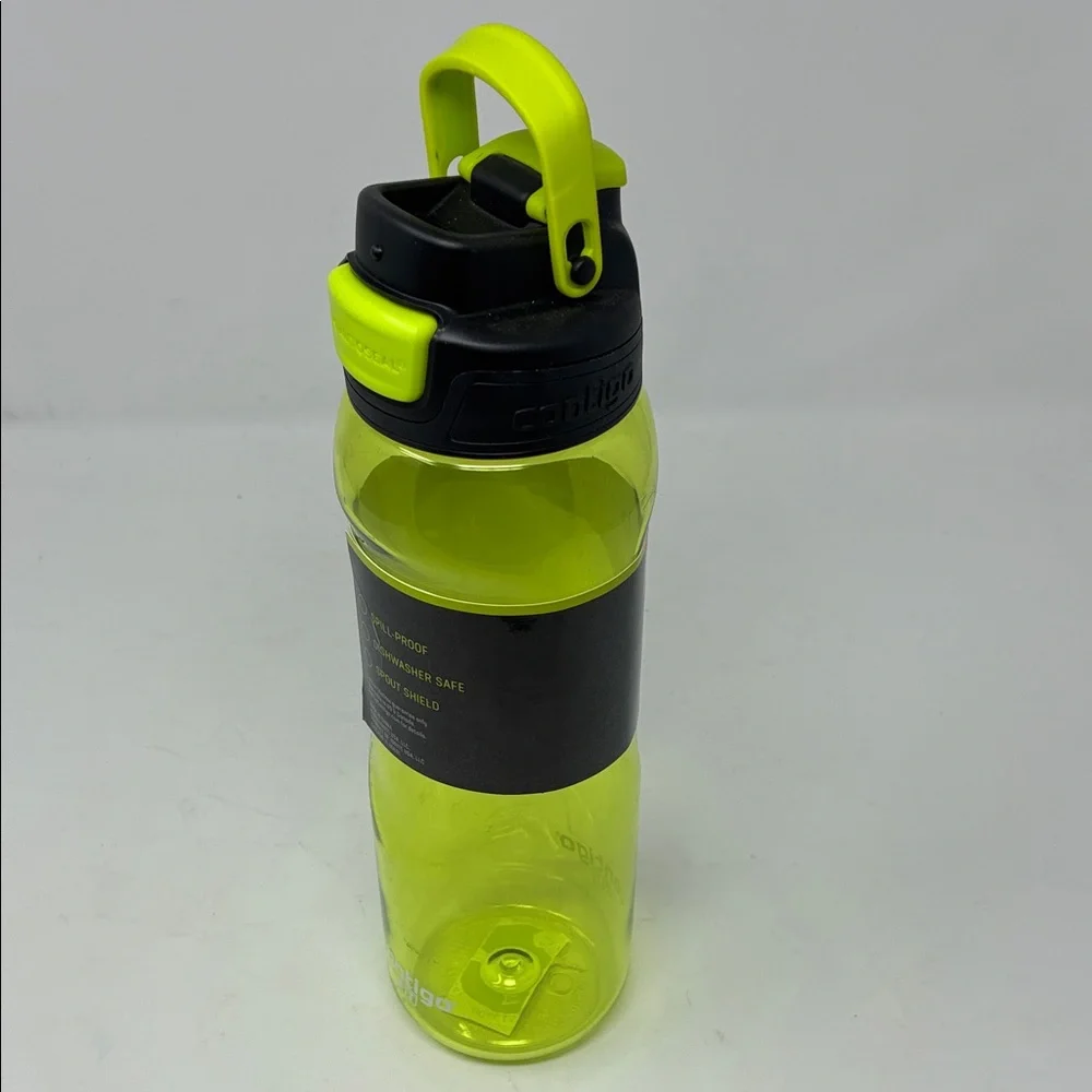 Contigo Fit Tritan AUTOSEAL Water Bottle 32 oz - Neon Yellow (Bolt) - Picture 3 of 4